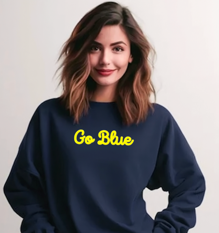 Puff "Go Blue" Sweatshirt